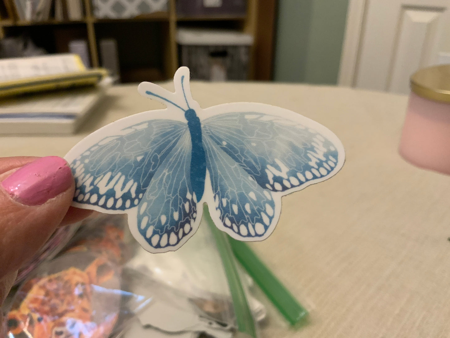 Blue butterfly