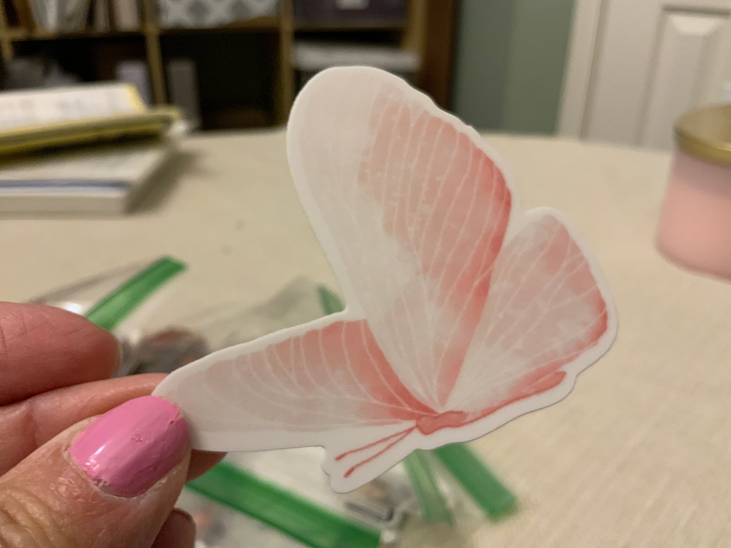 Pink butterfly
