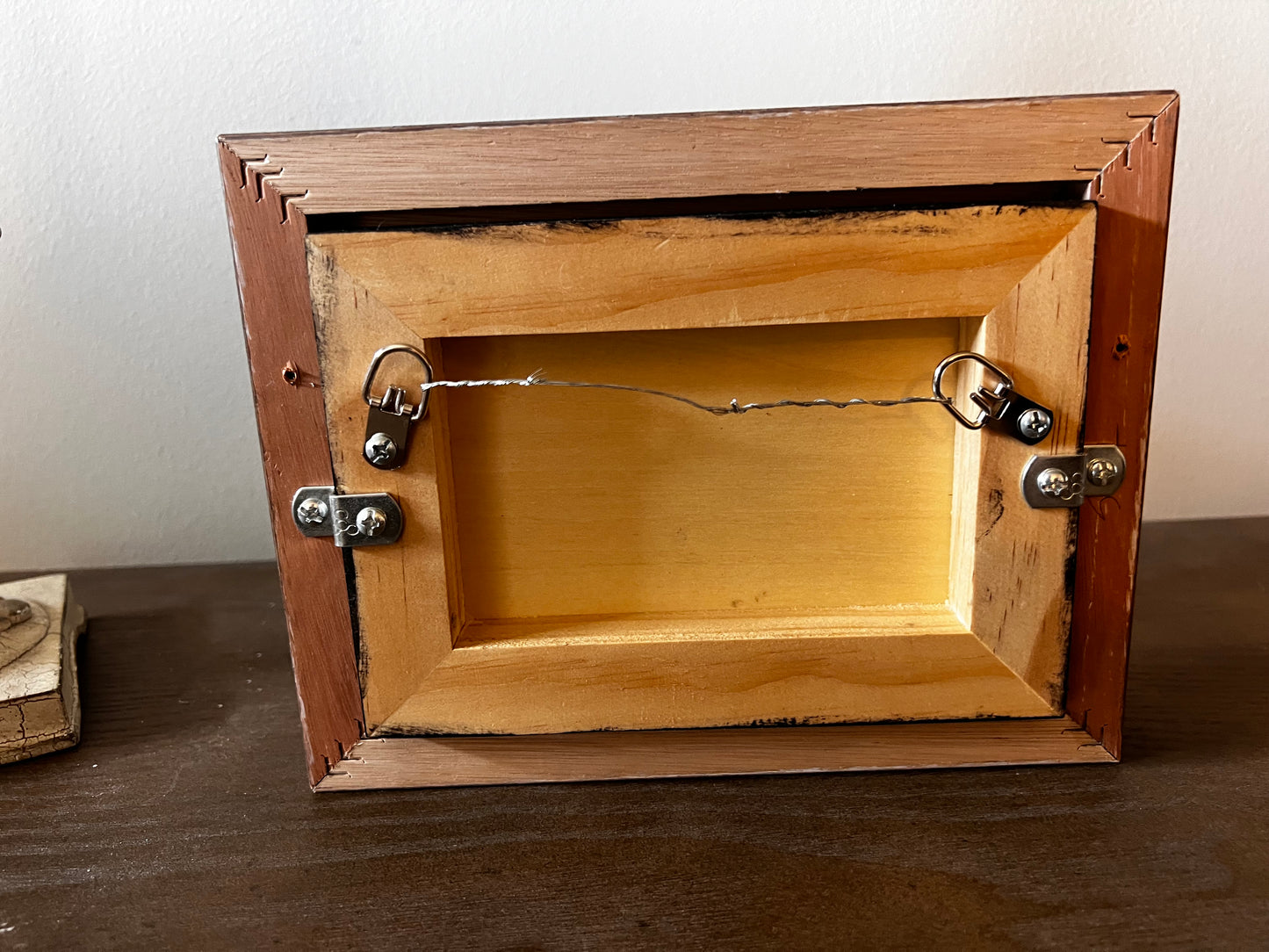 Evening Drive – Original 5x7 Oil Painting on Wood Cradle | Rural Sunset Art